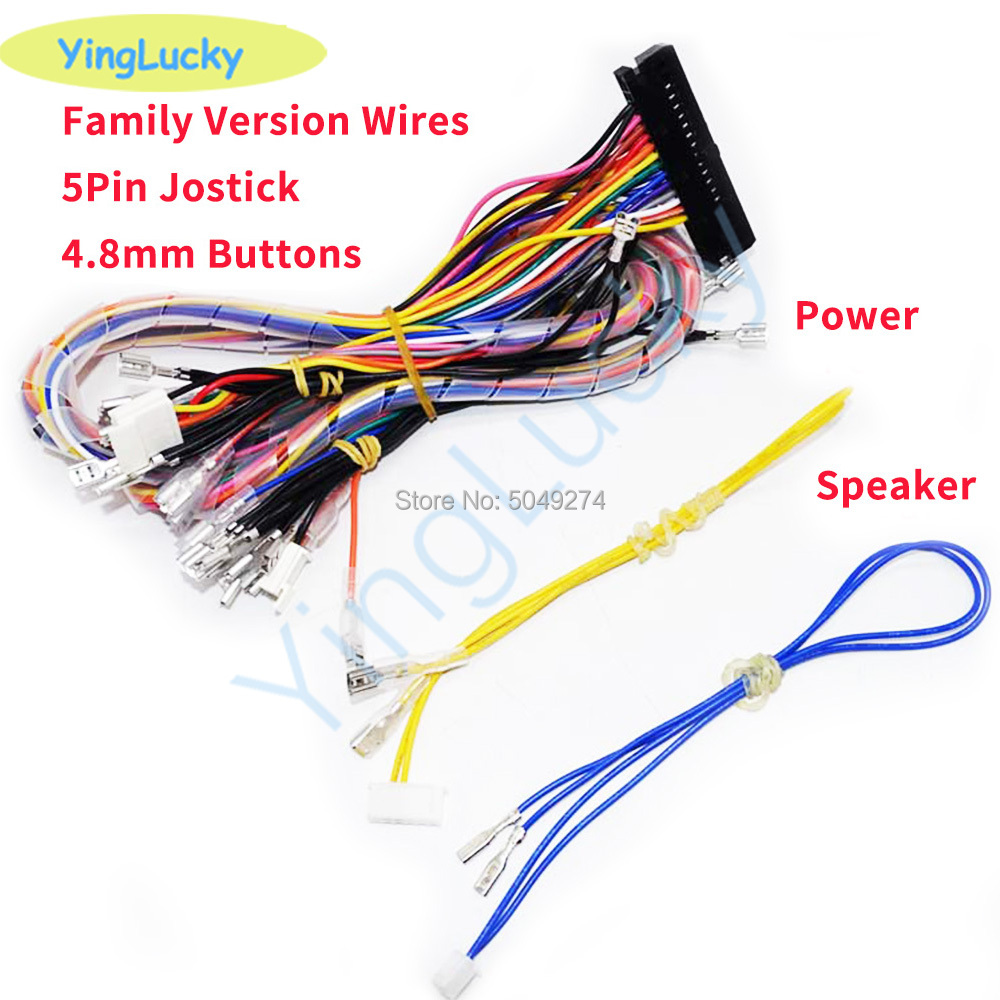 Joystick Arcade Parts - Arcade Cabinet 40-pin Wire Harness Pandora