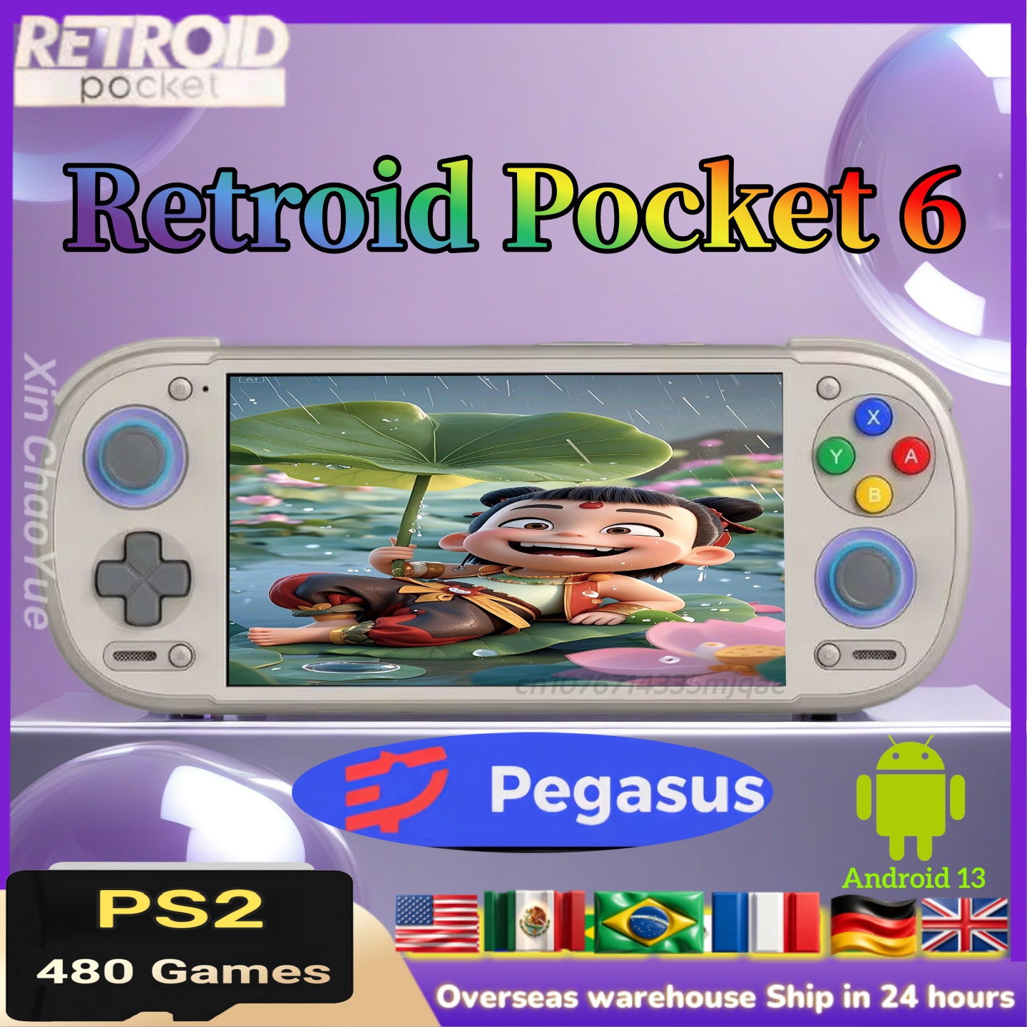 Arcade Game Jackpot - Retroid Pocket 6 RP6 12g 256G