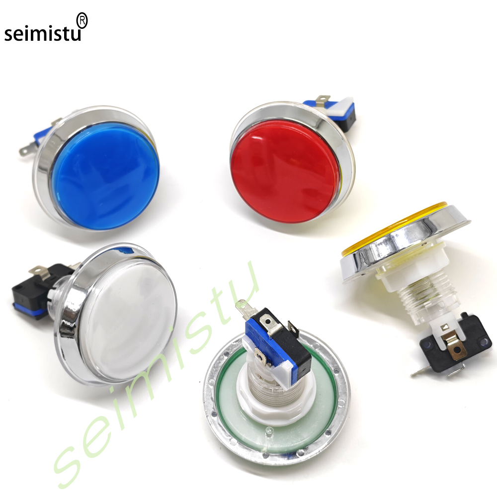 60mm Chrome 12V Flat Arcade LE - Arcade Vending & Laundry Revenue avaliação e preço