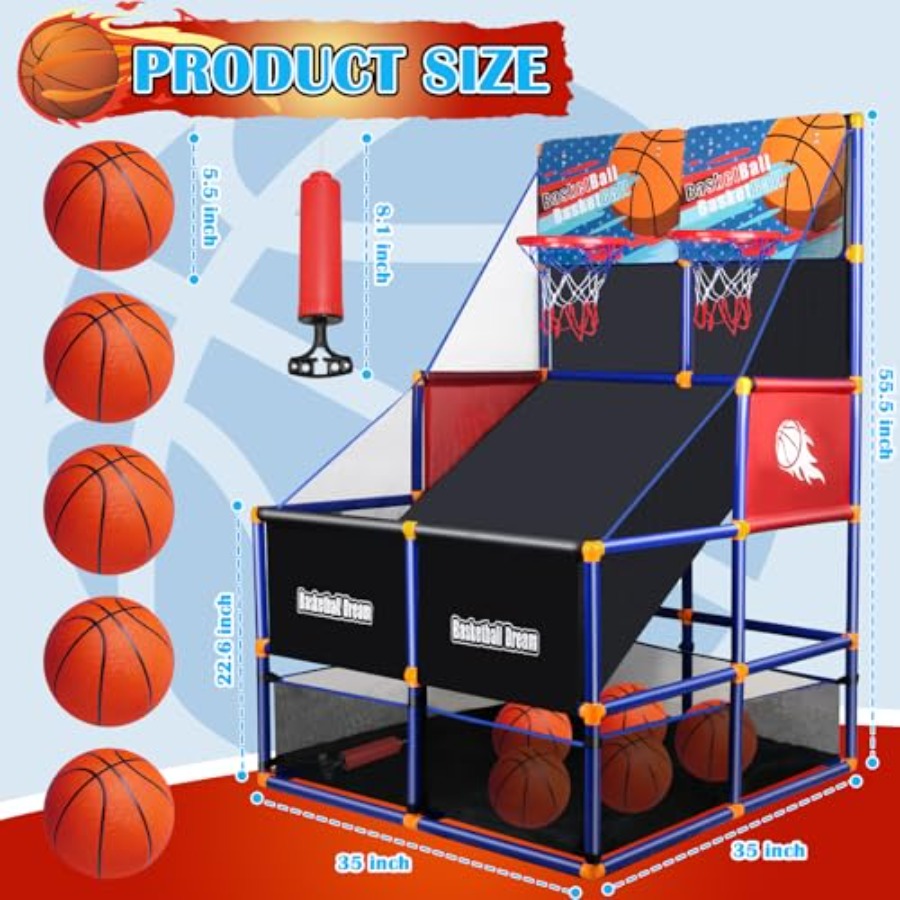 Arcade Basketball Game Set for - Basketball Arcade Game avaliação e preço