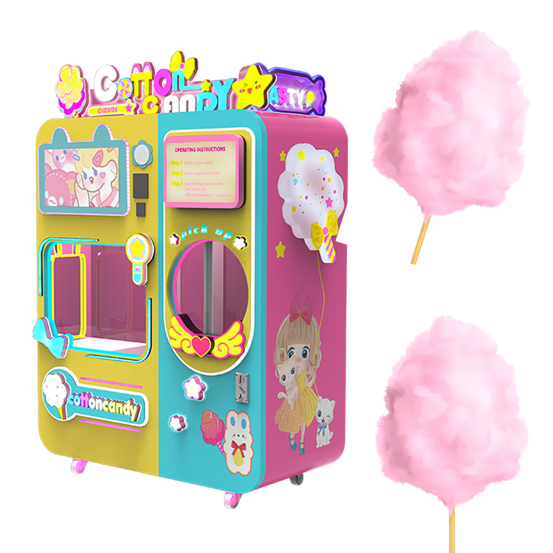 Customized Automatic Cotton Ca - Candy Vending Machine avaliação e preço