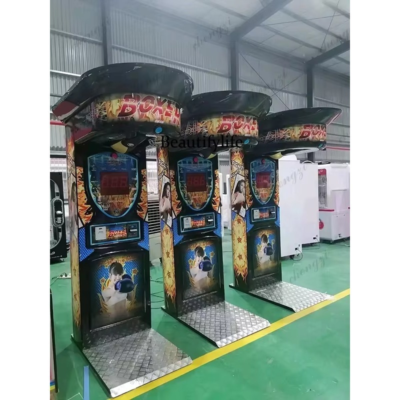 HR Coin-Operated Punch Boxing  - Arcade Games & Vending Llc avaliação e preço