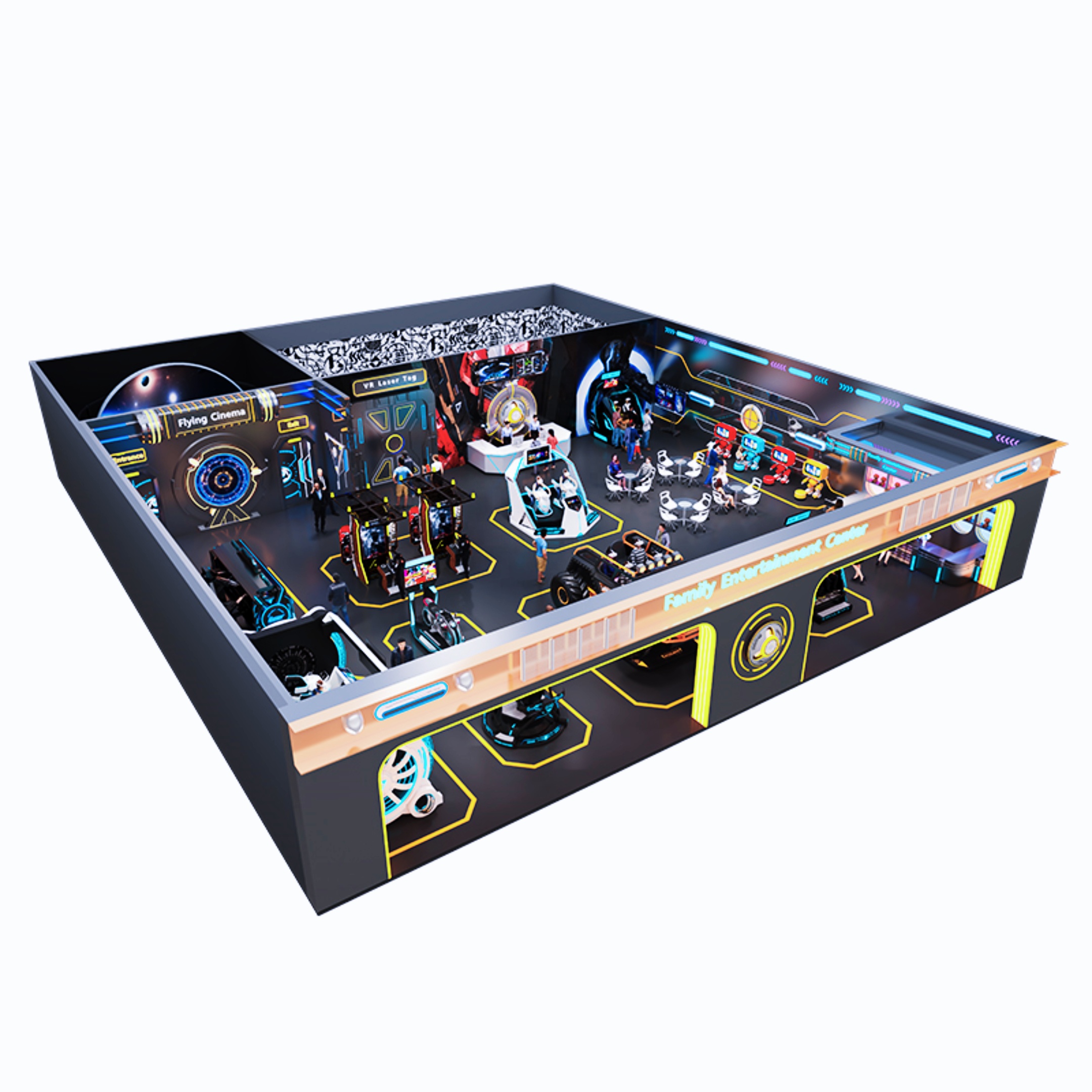 VR Amusement Park 5D 7D 9D Arc - Arcade Games & Vending Llc avaliação e preço