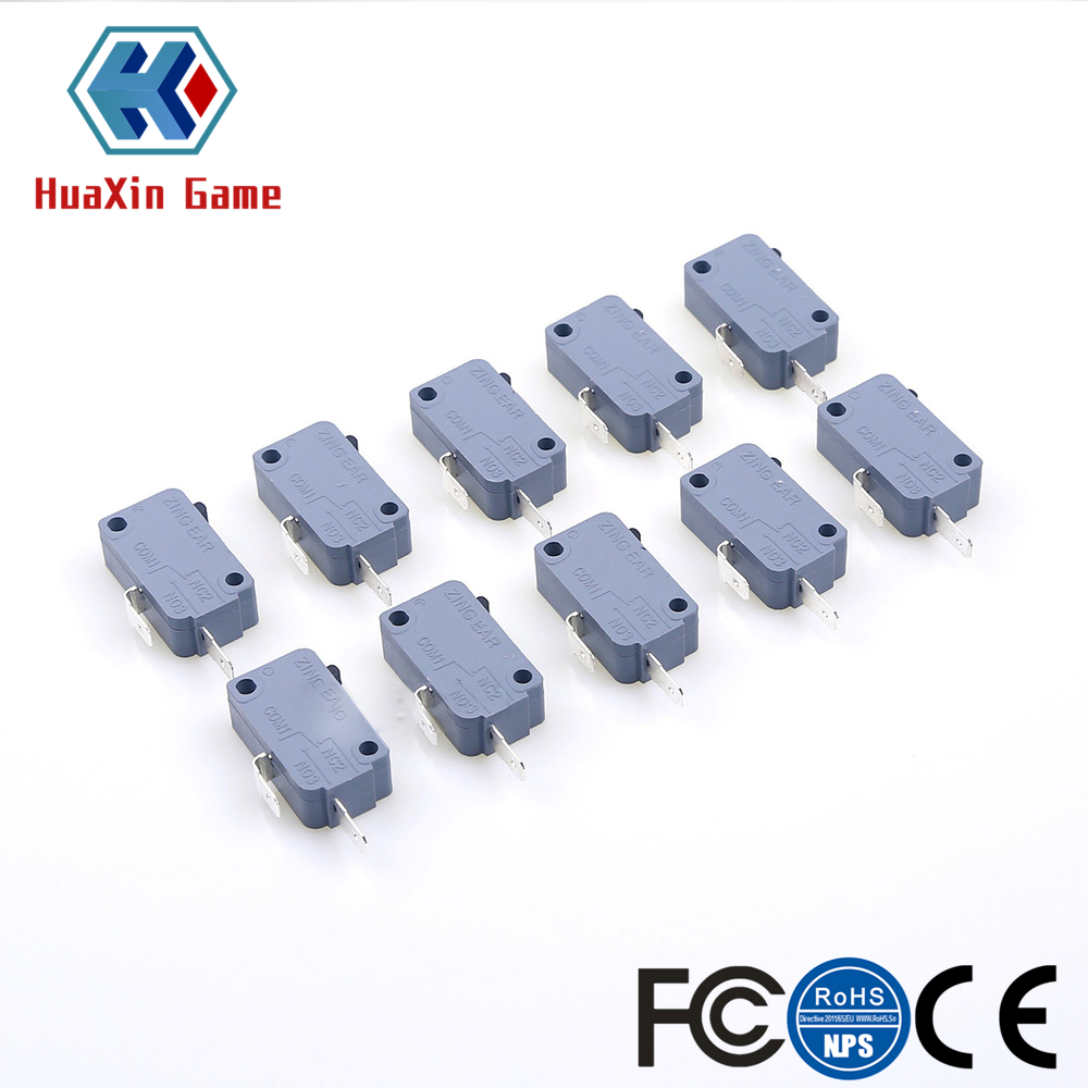 10PCS 3Pin 16A 125/250V AC Mic - Arcade Game Cabinet avaliação e preço