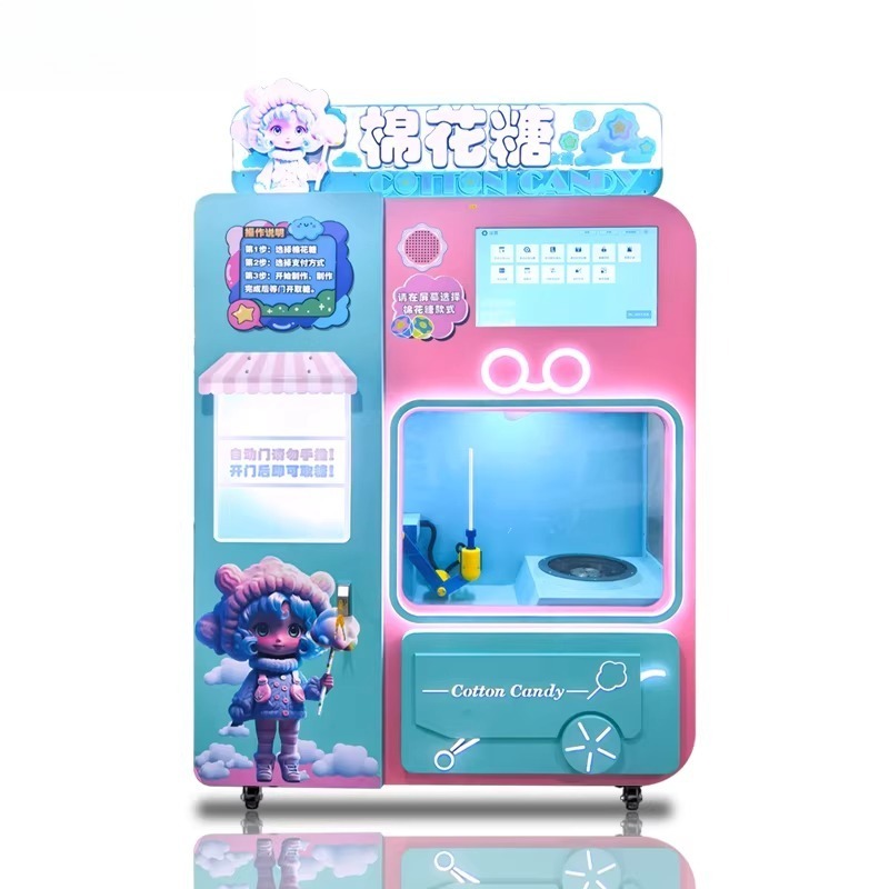 FOB Automatic Cotton Candy Ven - Candy Vending Machine avaliação e preço