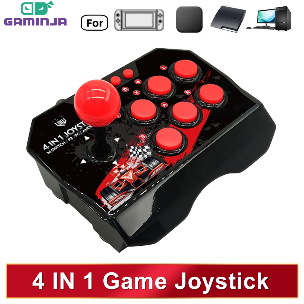 GAMINJA 4-in 1Game Joystick Wi - Arcade Game Jackpot avaliação e preço