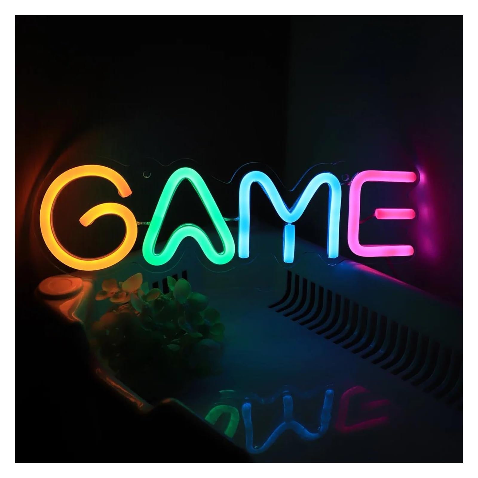 LED neon sign, colorful LED li - Arcade X avaliação e preço