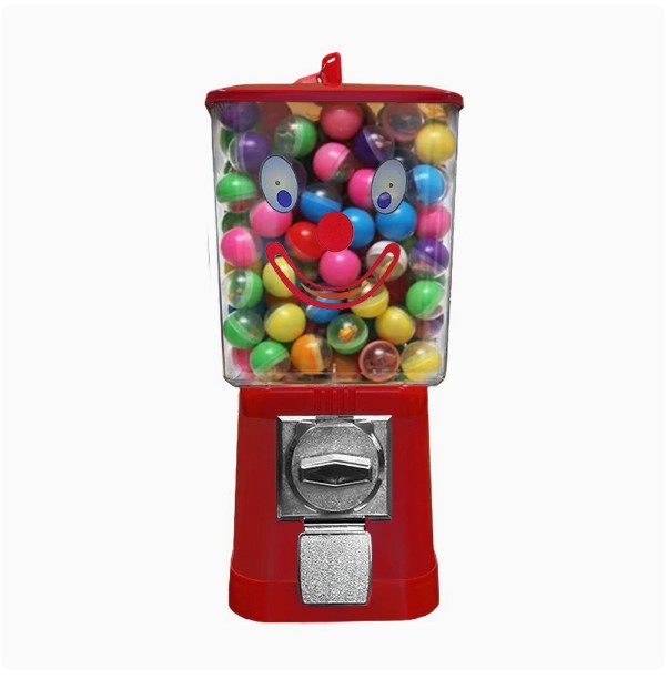 Different Country's Coin Opera - Candy Vending Machine avaliação e preço
