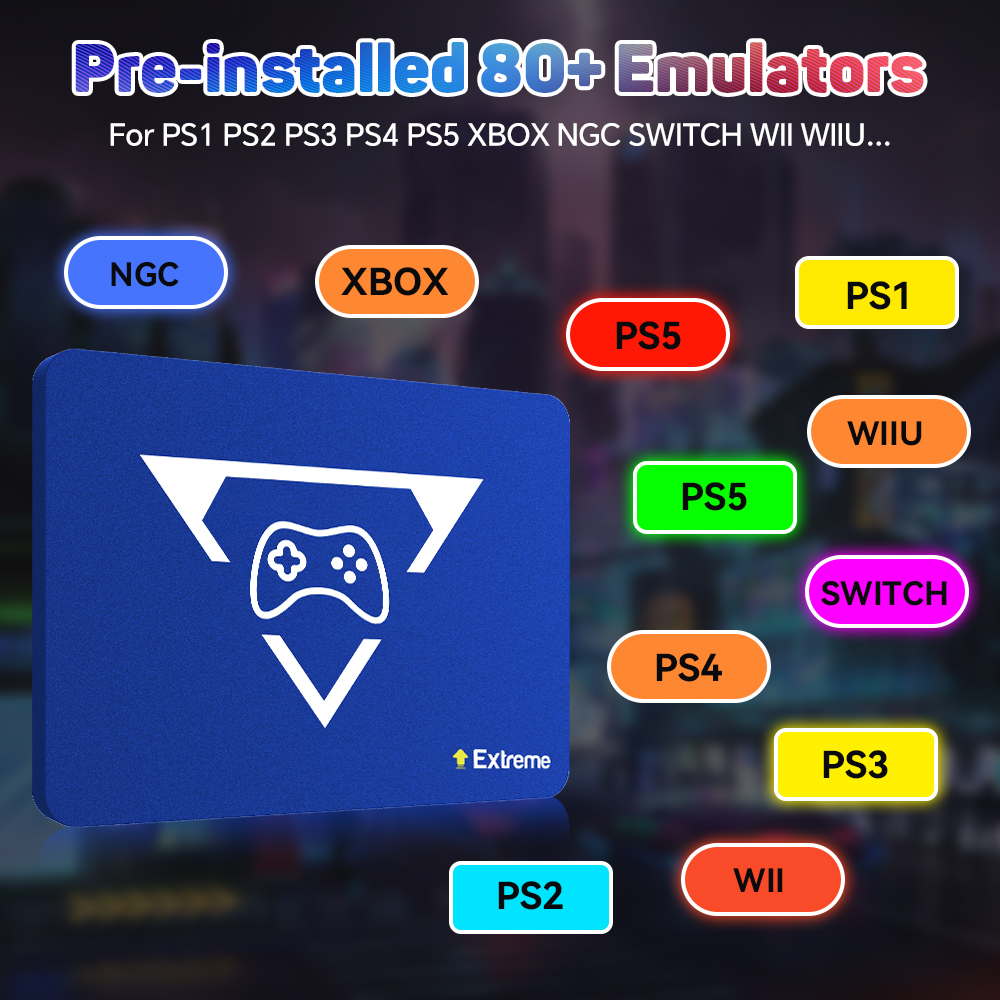 2TB Gaming Emulation Hard Driv - Arcade X avaliação e preço