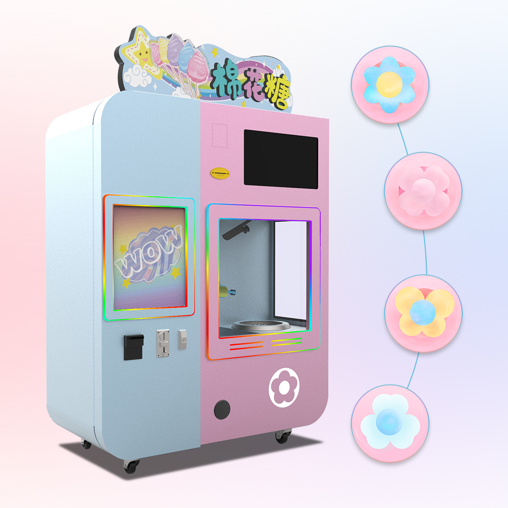 Customized Industrial Cotton C - Candy Vending Machine avaliação e preço