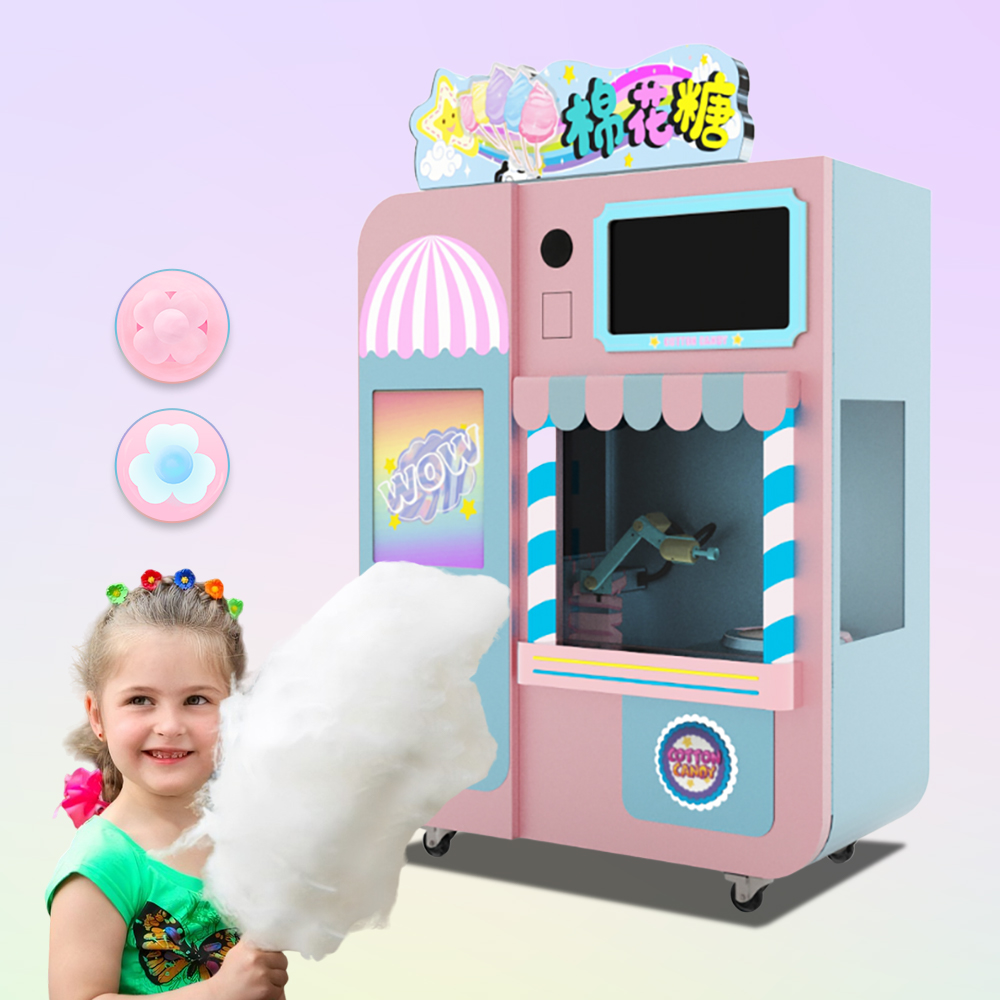 Customized Industrial Cotton C - Candy Vending Machine avaliação e preço