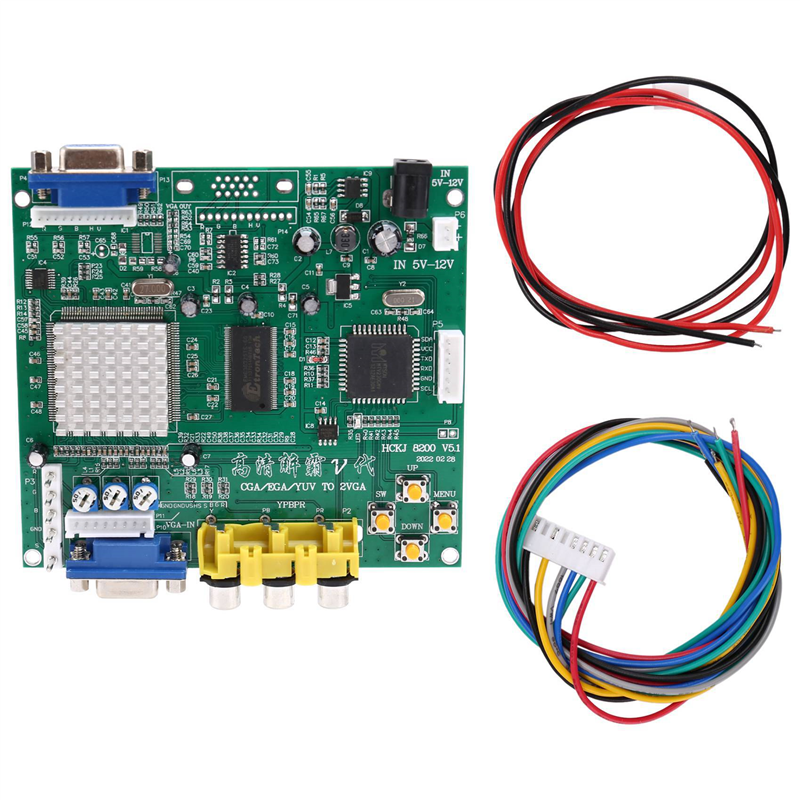 A45U 3X GBS8200 CGA/EGA/YUV/RG - Usb Game Board Jamma avaliação e preço
