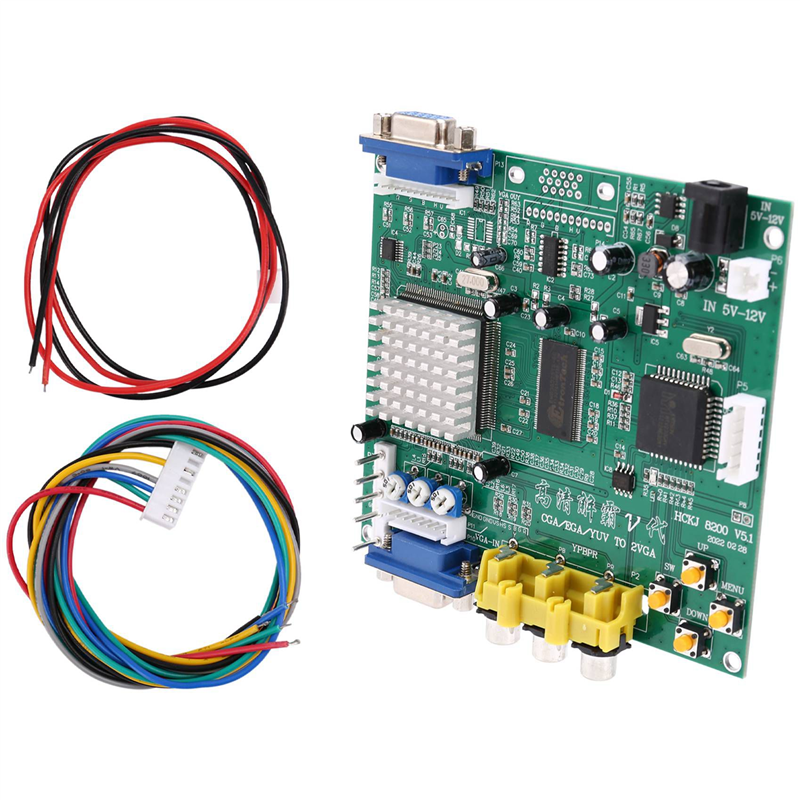 ABGN 5X GBS8200 CGA/EGA/YUV/RG - Usb Game Board Jamma avaliação e preço