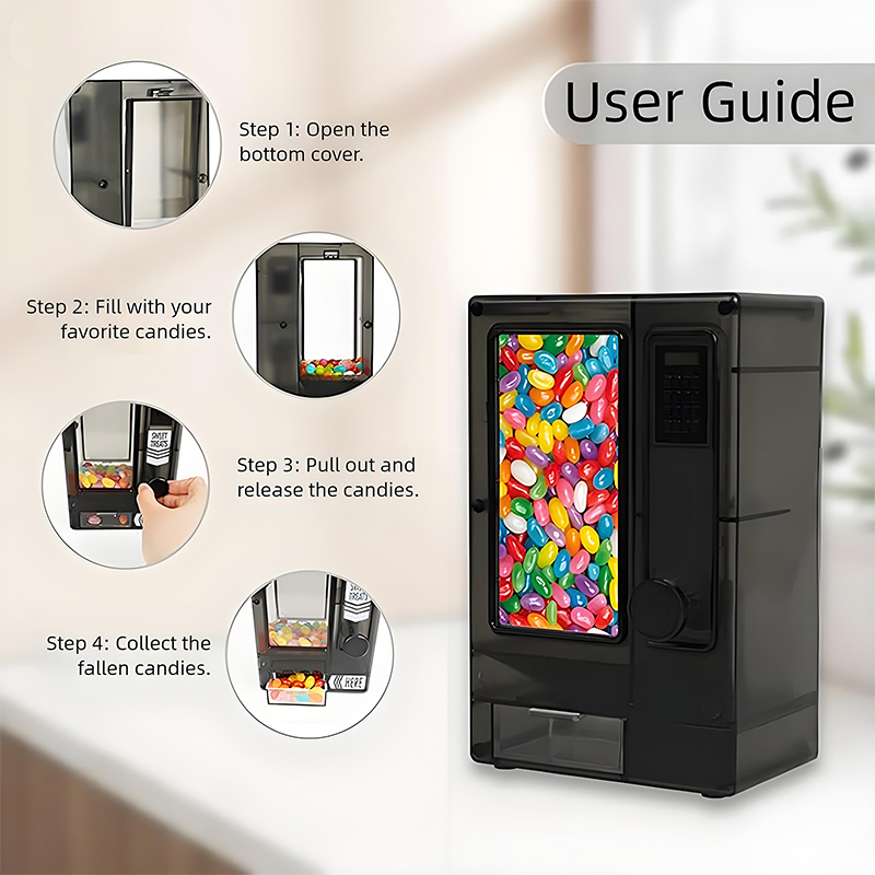 Candy Dispenser Cute Vending M - Candy Vending Machine avaliação e preço