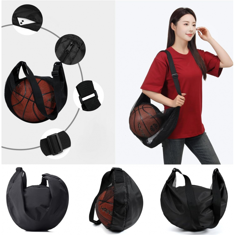 Anti-Tear Mesh Single Ball Bag - Basketball Arcade Game avaliação e preço