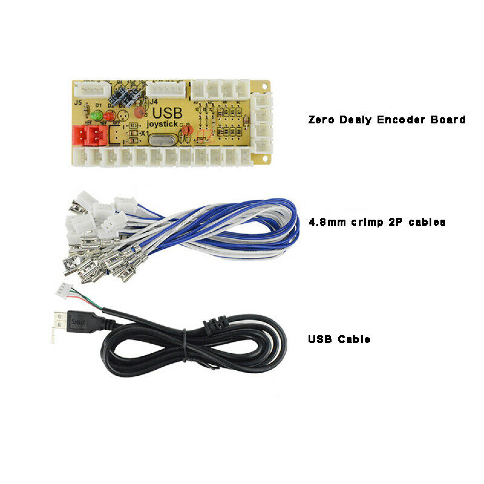 Quimat Zero Delay Arcade USB E - Usb Game Board Jamma avaliação e preço