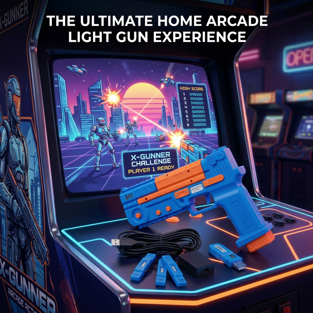 2.4G Wireless Light Gun Contro - Arcade X avaliação e preço