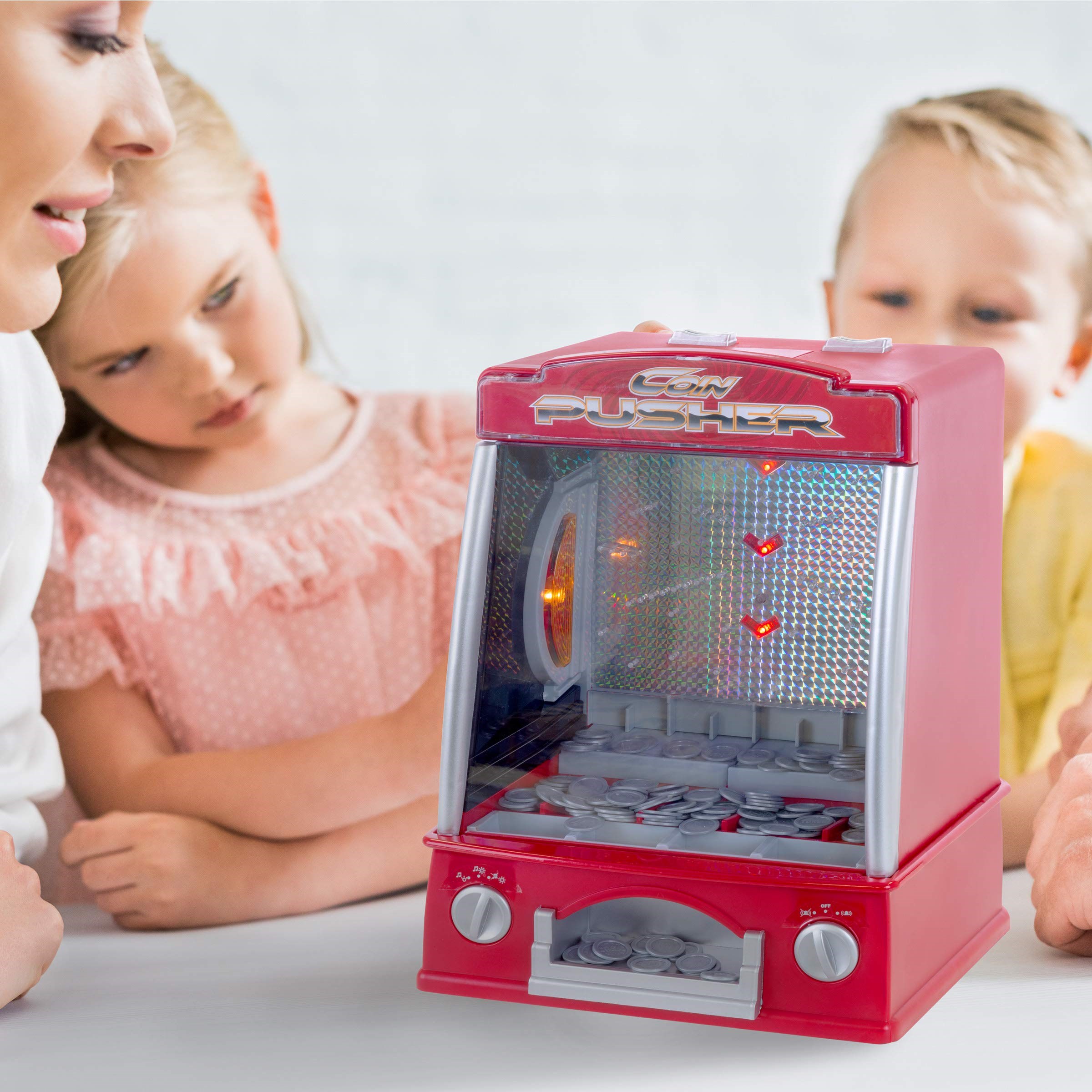 Coin Pusher Miniature Arcade G - Arcade Prize Vending Machine avaliação e preço