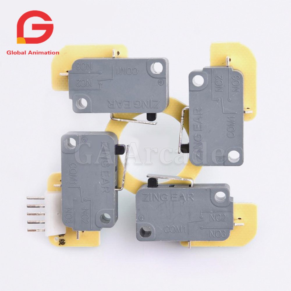 Micro Switch 5 Pin Joystick Pa - Joystick Arcade Parts avaliação e preço