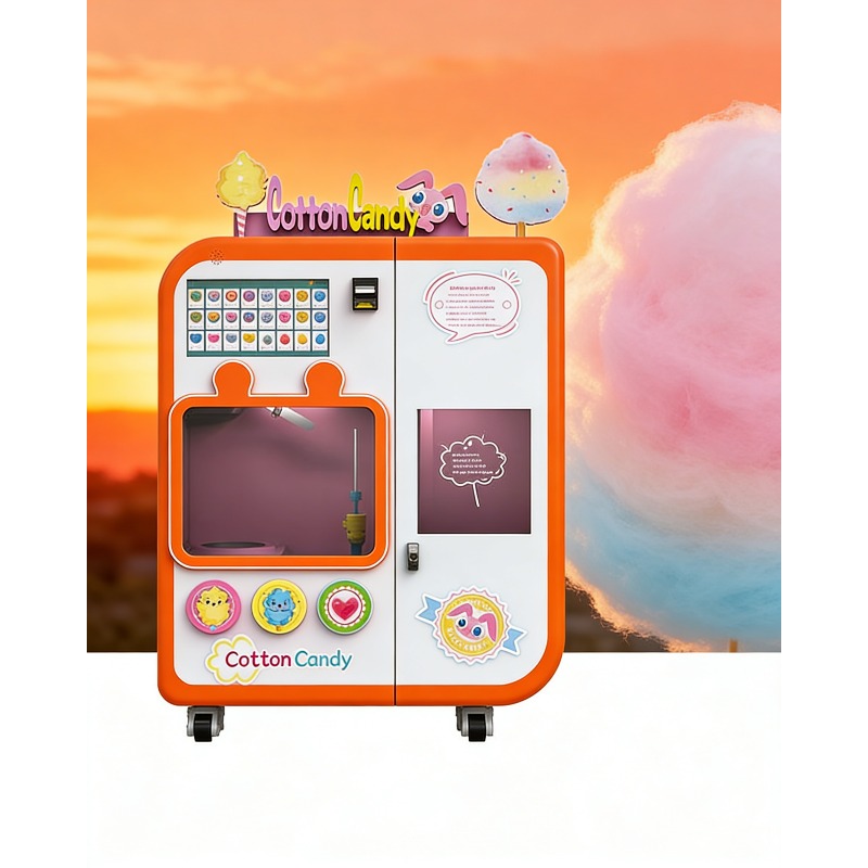 Fully Automatic Cotton Candy V - Candy Vending Machine avaliação e preço
