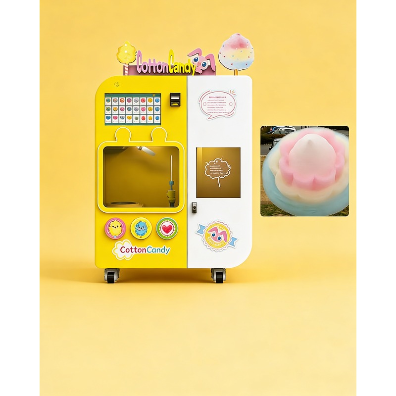 Fully Automatic Cotton Candy V - Candy Vending Machine avaliação e preço