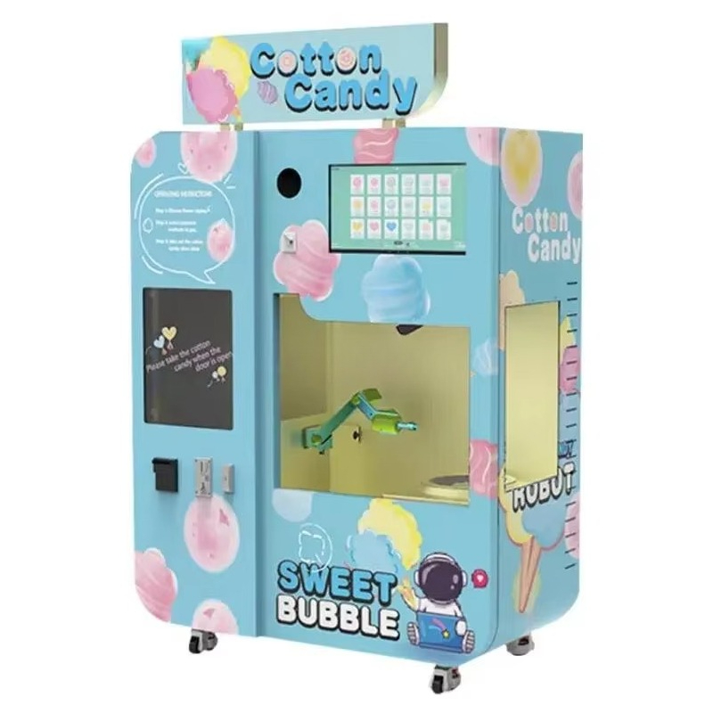 Fully Automatic Cotton Candy V - Candy Vending Machine avaliação e preço