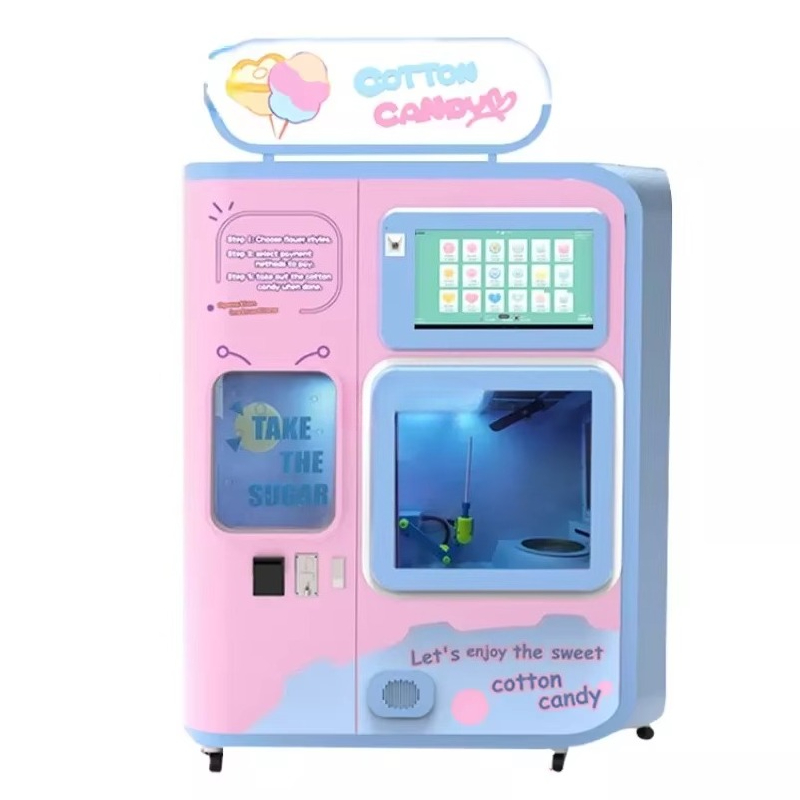 Fully Automatic Cotton Candy V - Candy Vending Machine avaliação e preço