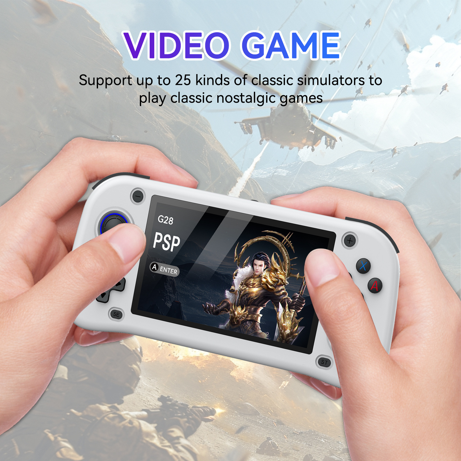 G28 game console 4.3-inch high - Arcade Game Jackpot avaliação e preço