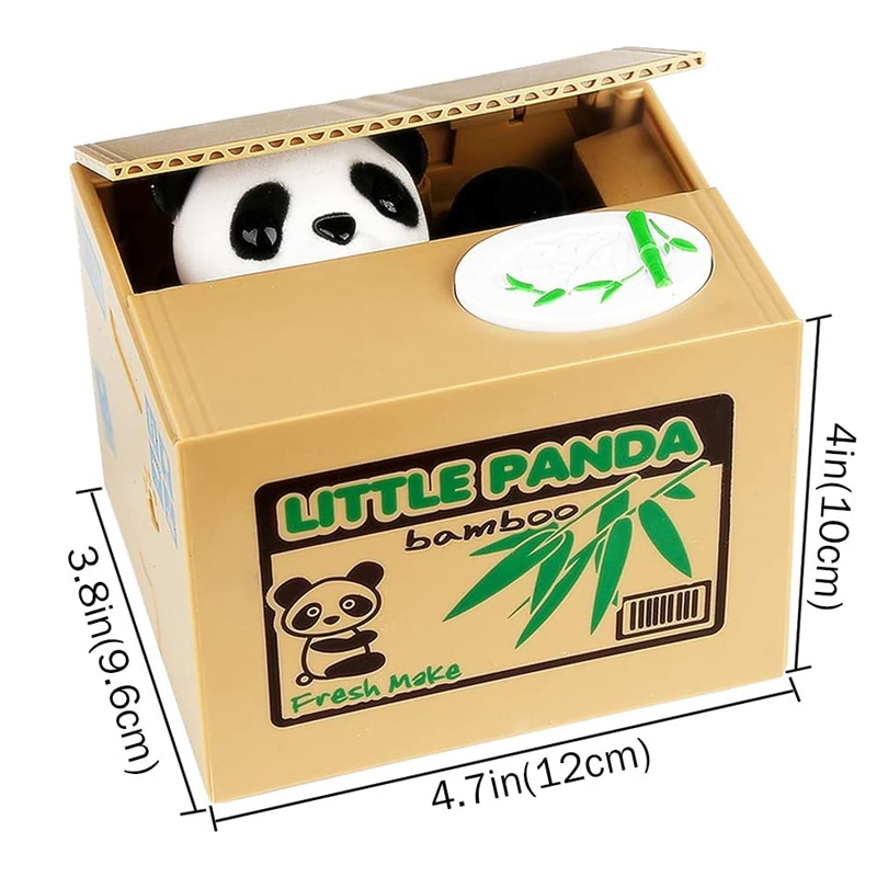 Cat Panda Stealing Coin Money  - Coin Operated Kiddie Ride avaliação e preço