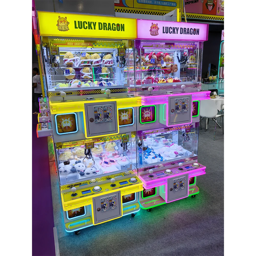 #New Colorful Claw Machine Luc - Arcade Prize Vending Machine avaliação e preço