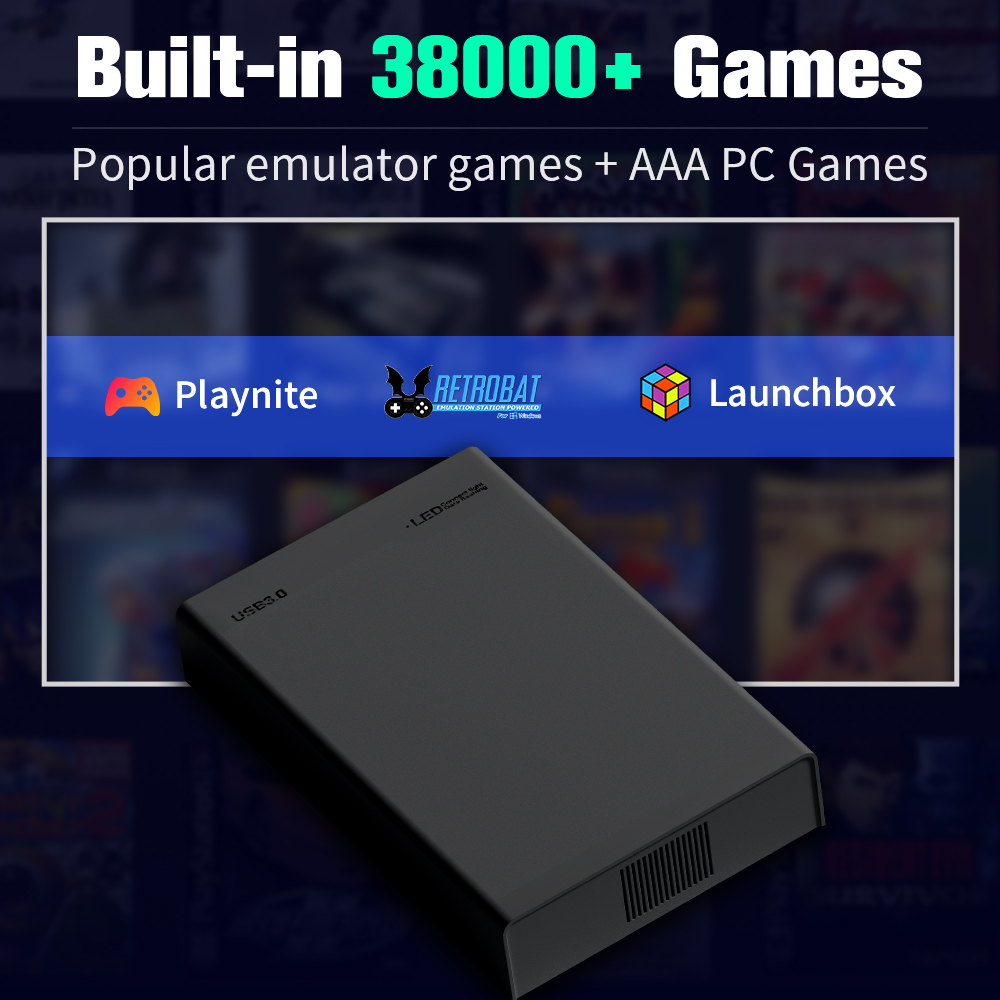 500G Game Hard Drive With 3800 - Arcade X avaliação e preço