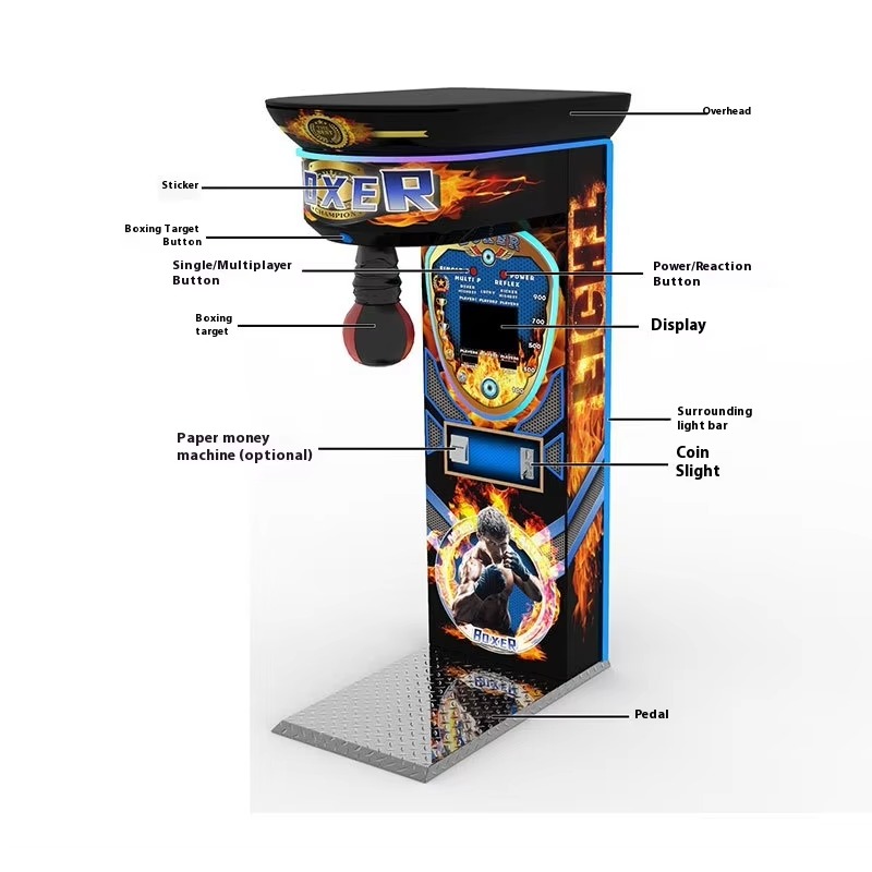 Black King Boxing Arcade Machi - Arcade Games & Vending Llc avaliação e preço
