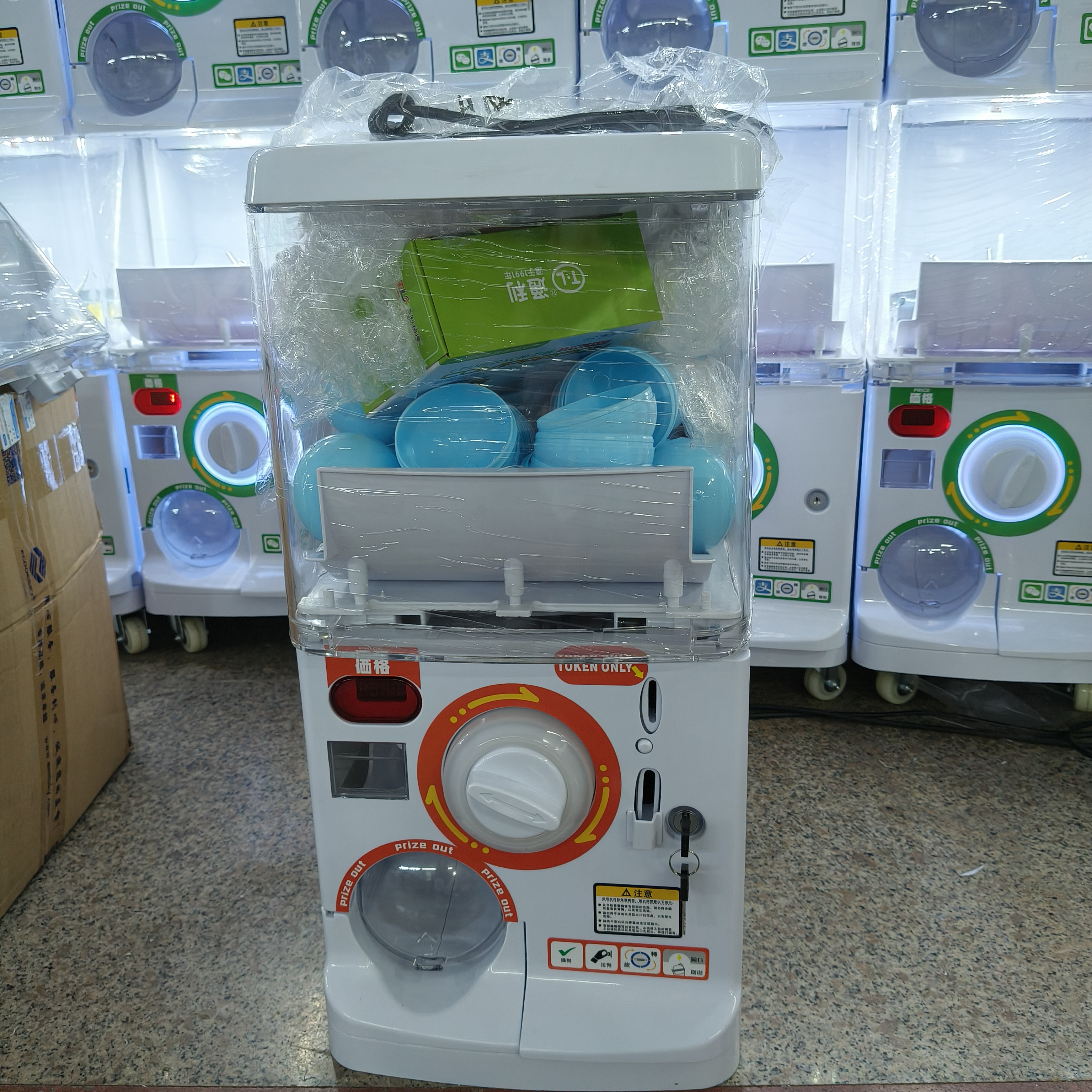 Mini 50-80mm Japanese Gacha Ve - Bill Acceptor Vending avaliação e preço