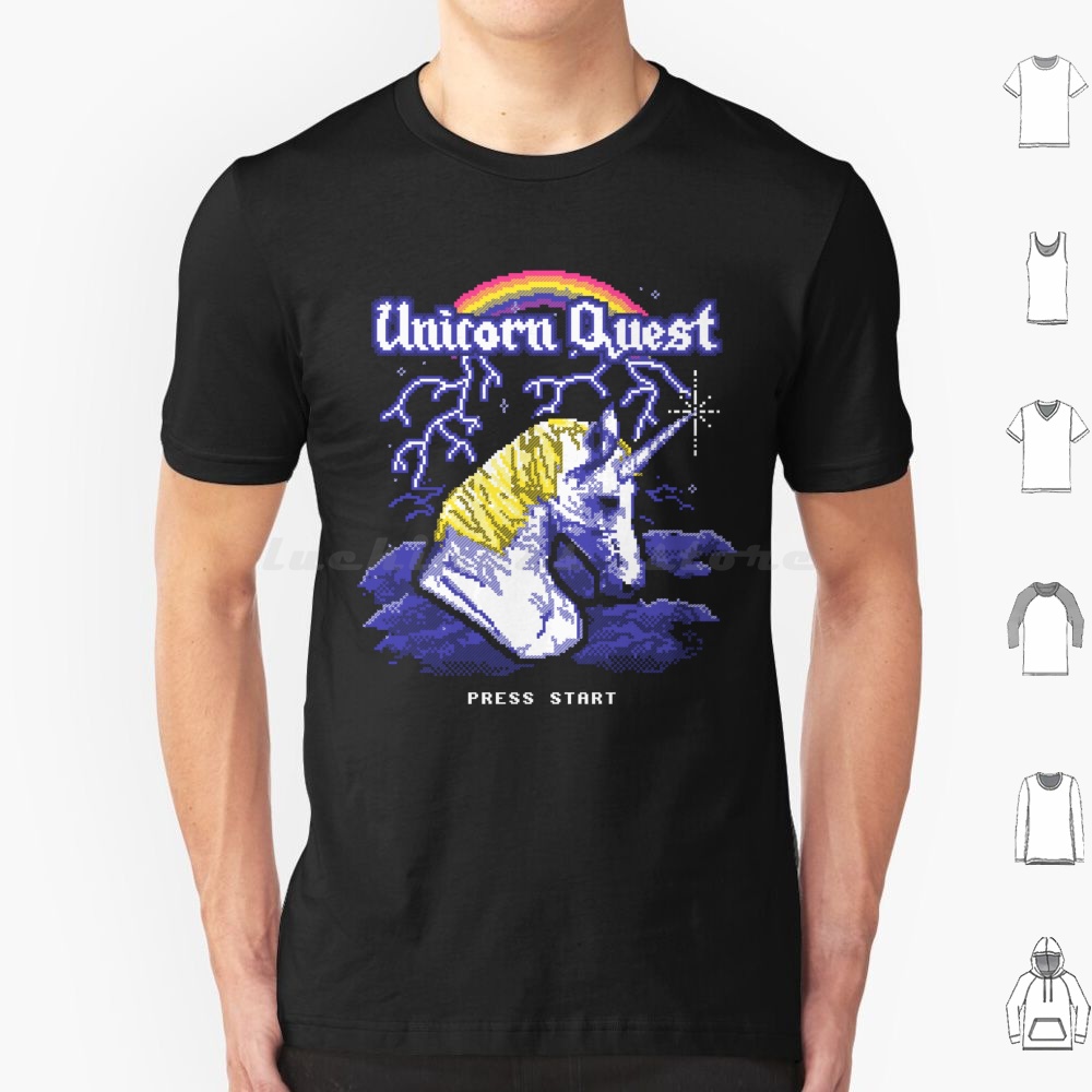 Unicorn Quest T Shirt Big Size - Arcade Quest avaliação e preço