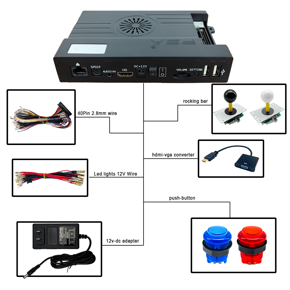 3D WiFi 10888 in 1 Pandora Sag - Arcade X avaliação e preço