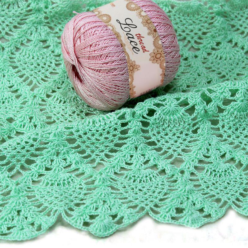 4 Skeins of No. 8 Pearl Lace Y - Skee Ball Arcade avaliação e preço