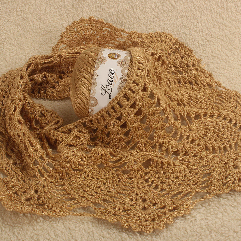 4 Skeins of No. 8 Pearl Lace Y - Skee Ball Arcade avaliação e preço