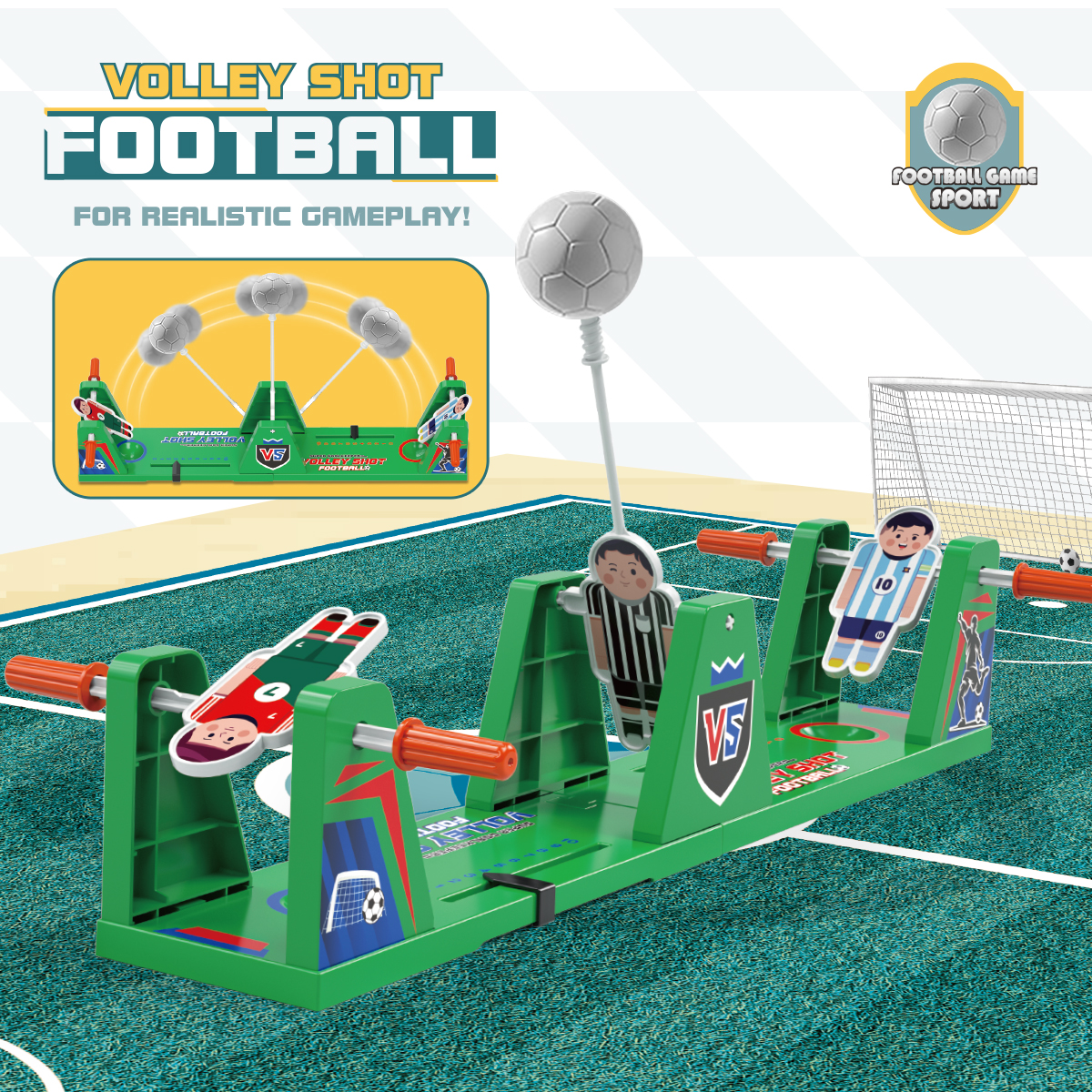 Tabletop Volley Shot Game Set  - Basketball Arcade Game avaliação e preço