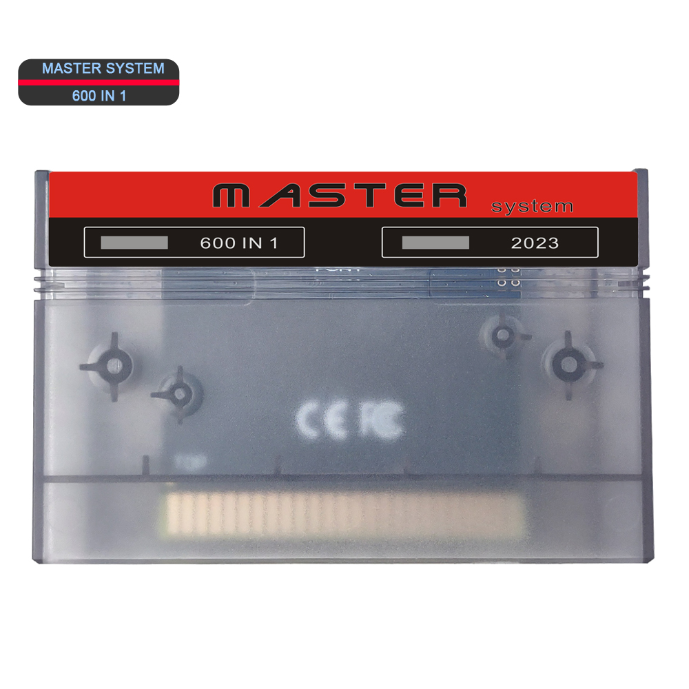 Master system game box 600 in  - Arcade Quest avaliação e preço