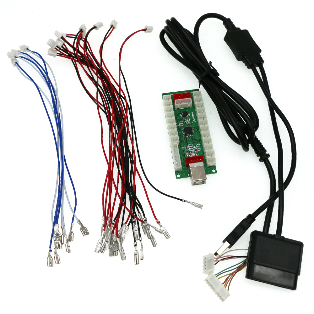 PC - PS2 - PS3 3 In 1 USB To J - Usb Game Board Jamma avaliação e preço