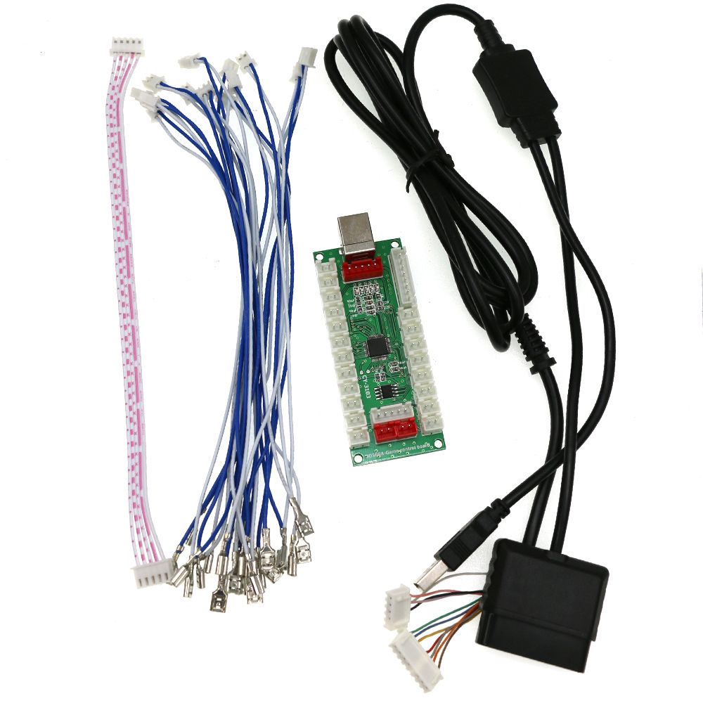 PC - PS2 - PS3 3 In 1 USB To J - Usb Game Board Jamma avaliação e preço