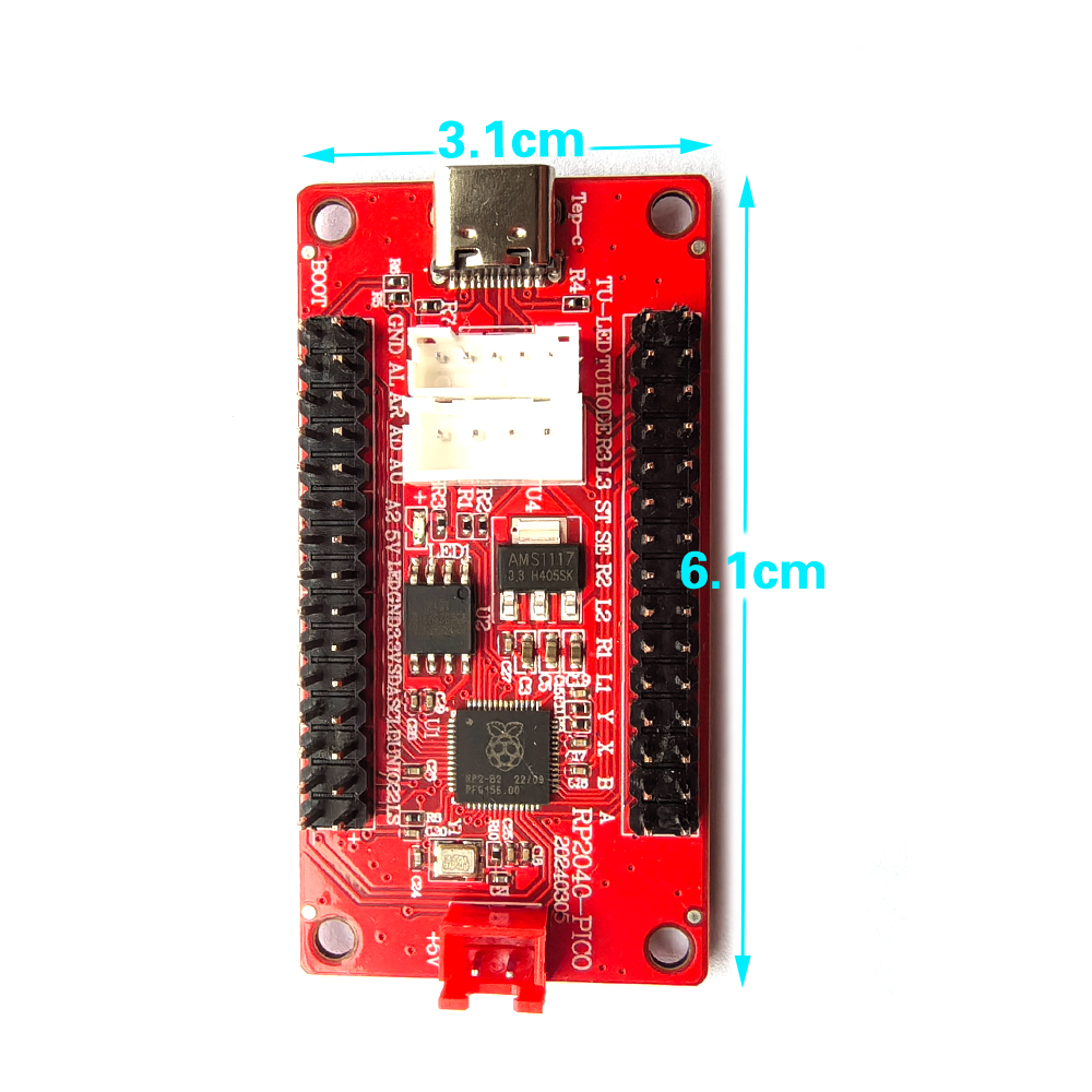 Raspberry Pi Pico Zero Delay U - Joystick Arcade Parts avaliação e preço