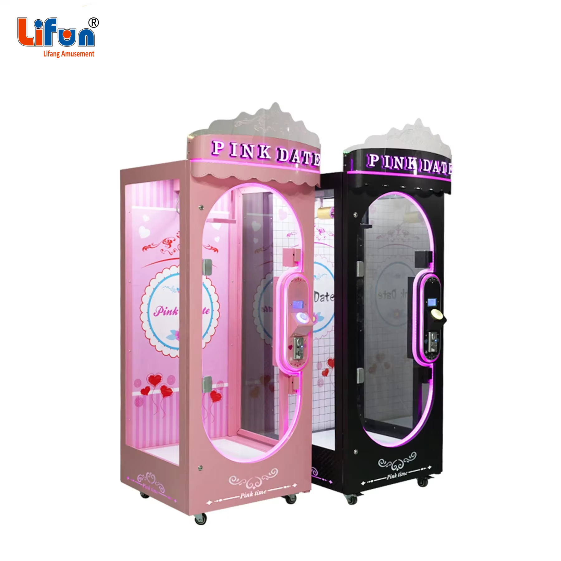 LIFUN Pink Date Mini Arcade Pr - Bill Acceptor Vending avaliação e preço