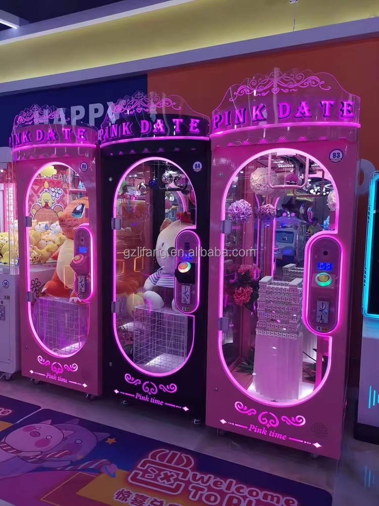 LIFUN Pink Date Mini Arcade Pr - Bill Acceptor Vending avaliação e preço