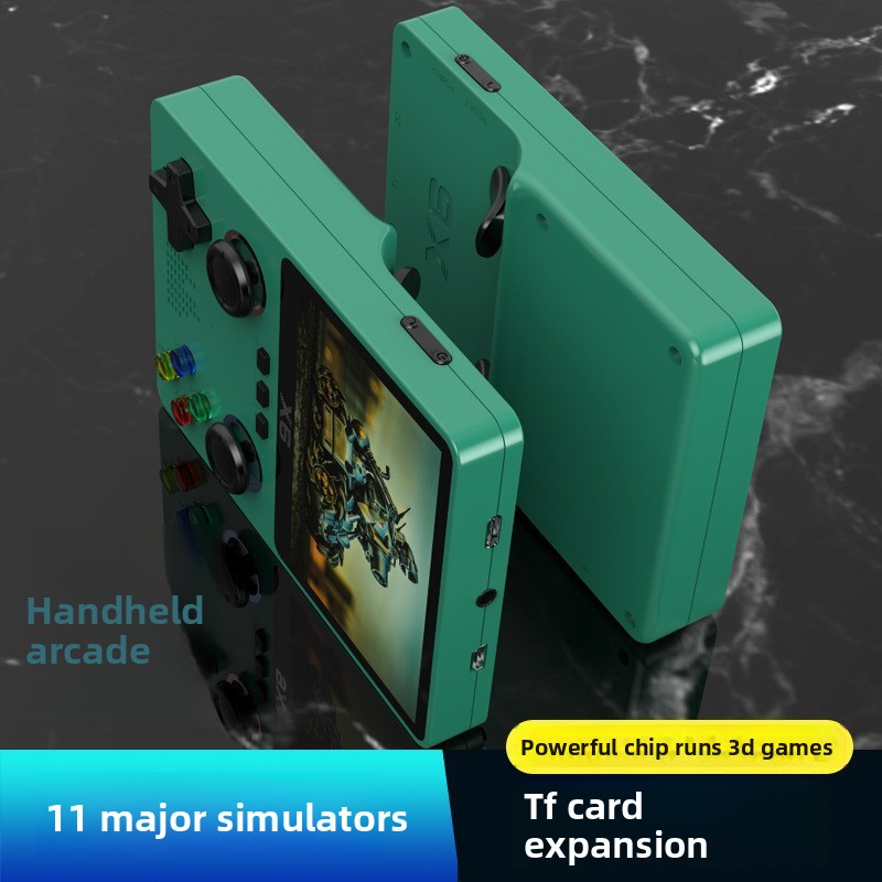 X6 game console handheld emula - Joystick Arcade Parts avaliação e preço
