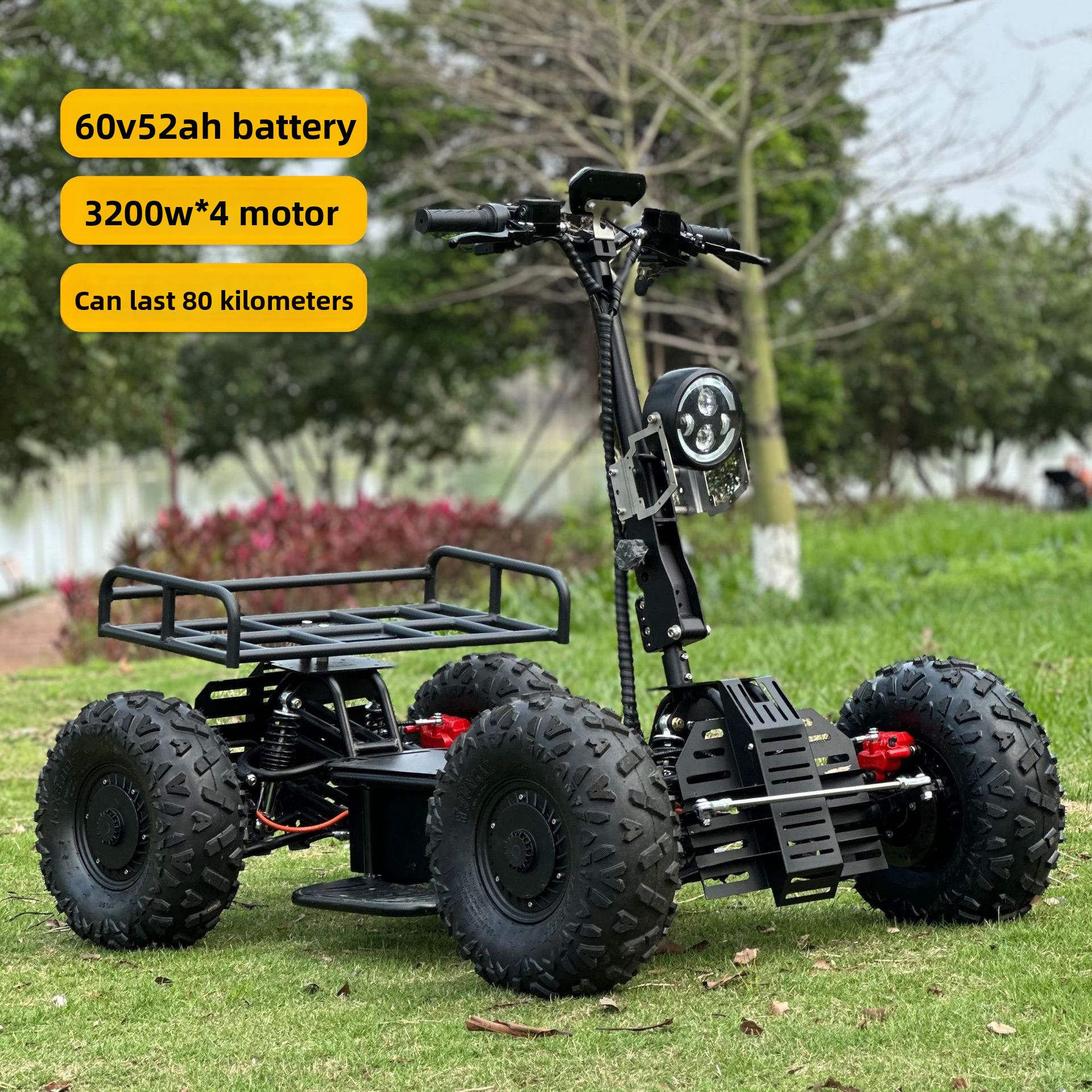 60V off-road electric four-whe - Coin Operated Kiddie Ride avaliação e preço