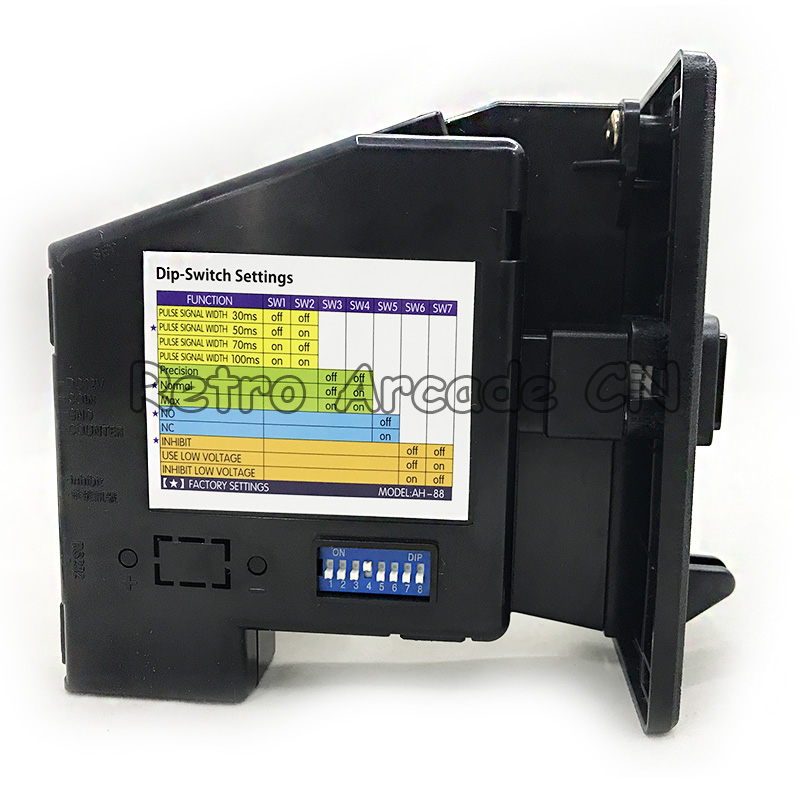 CL LED Logo Multi Coin Accepto - Arcade Vending & Laundry Revenue avaliação e preço