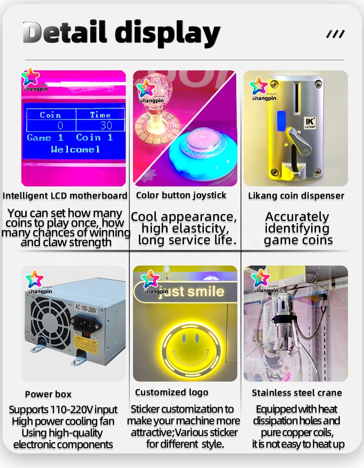 Hot Sale Wholesale Custom Coin - Arcade Vending Machines For Sale avaliação e preço
