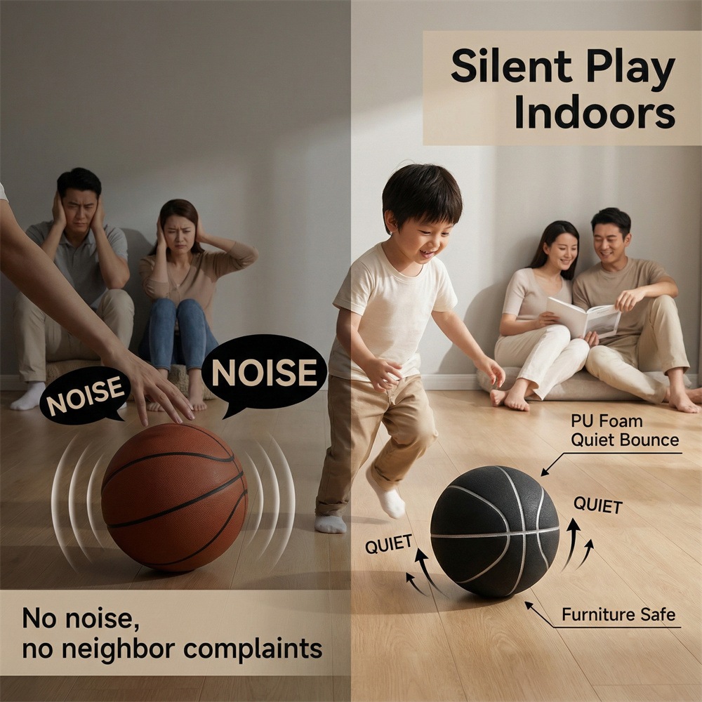 Mute Basketball for Indoor Tra - Basketball Arcade Game avaliação e preço