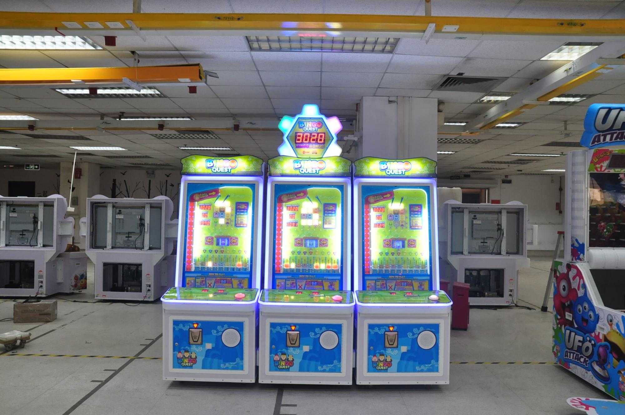 Indoor Coin Operated Arcade Bi - Arcade Quest avaliação e preço